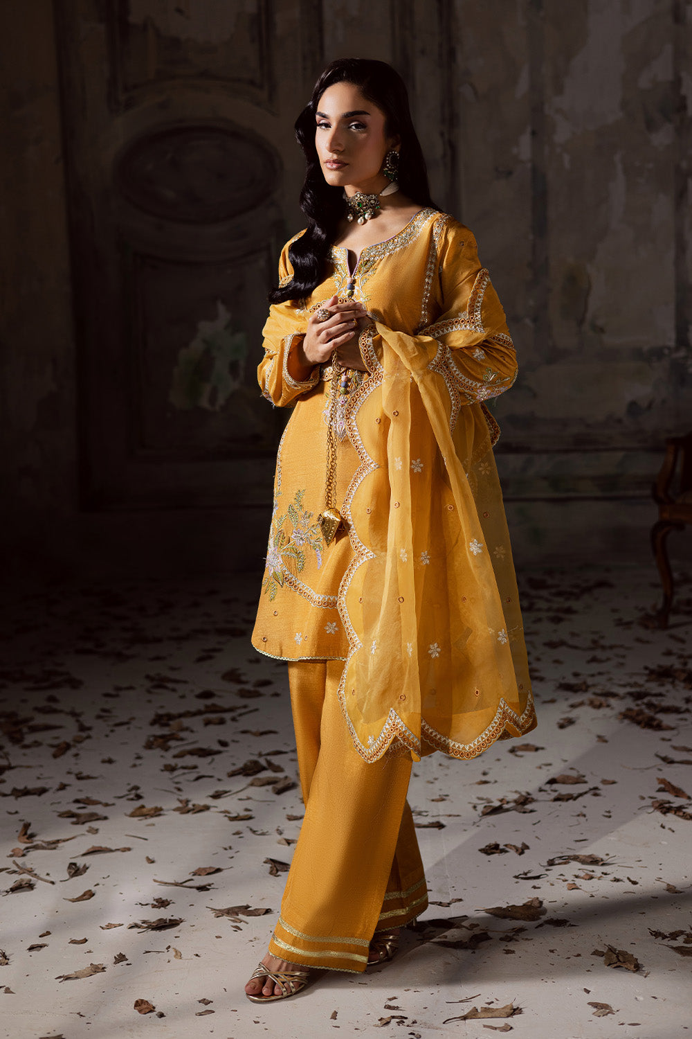 Maryum N Maria | Zarq Festive |VEECI - MSS5833 - by Libasekhas UK - Registered Vendor of : Maryum N Maria - 100% Original Designer Dress