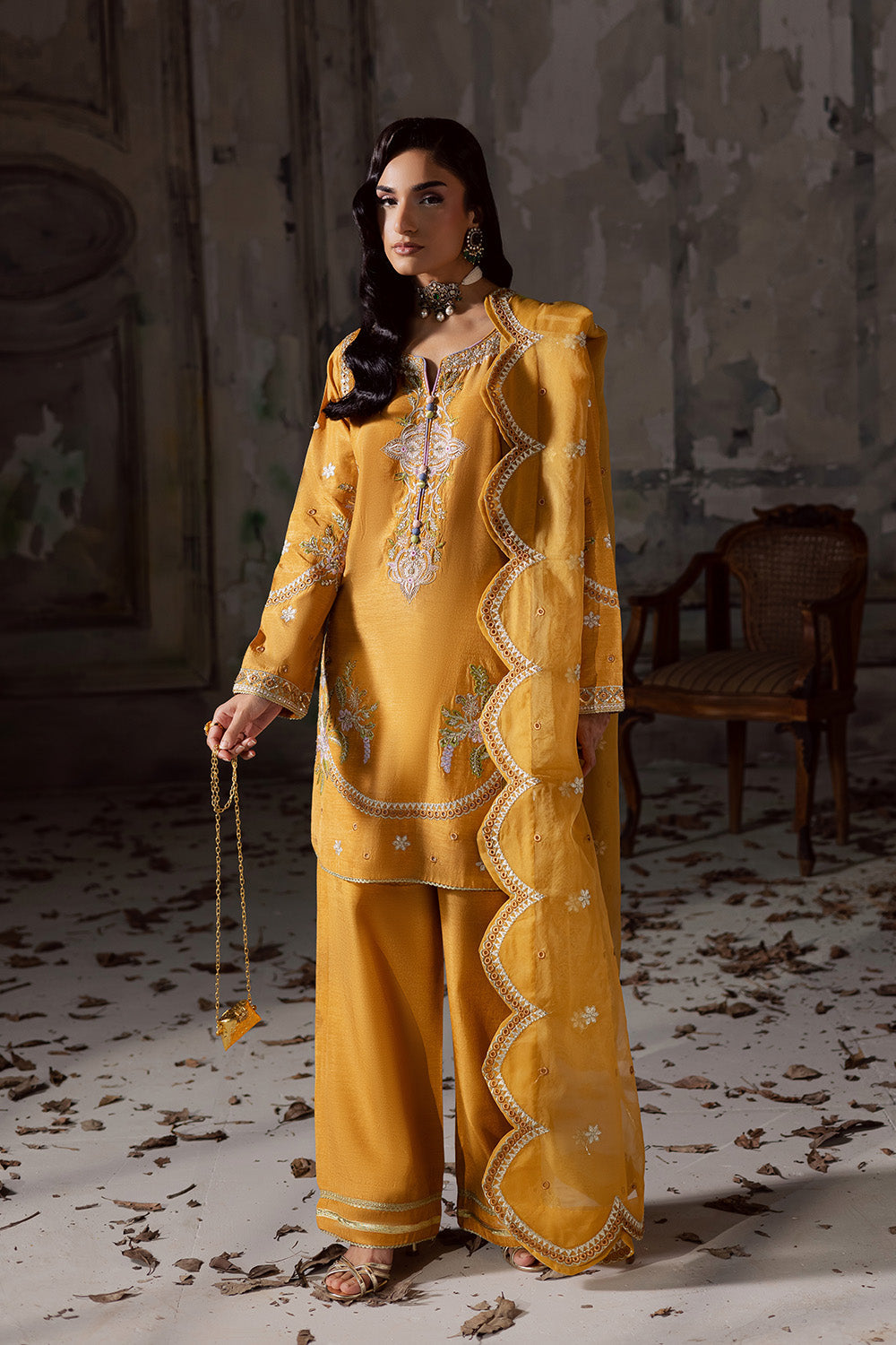 Maryum N Maria | Zarq Festive |VEECI - MSS5833 - by Libasekhas UK - Registered Vendor of : Maryum N Maria - 100% Original Designer Dress