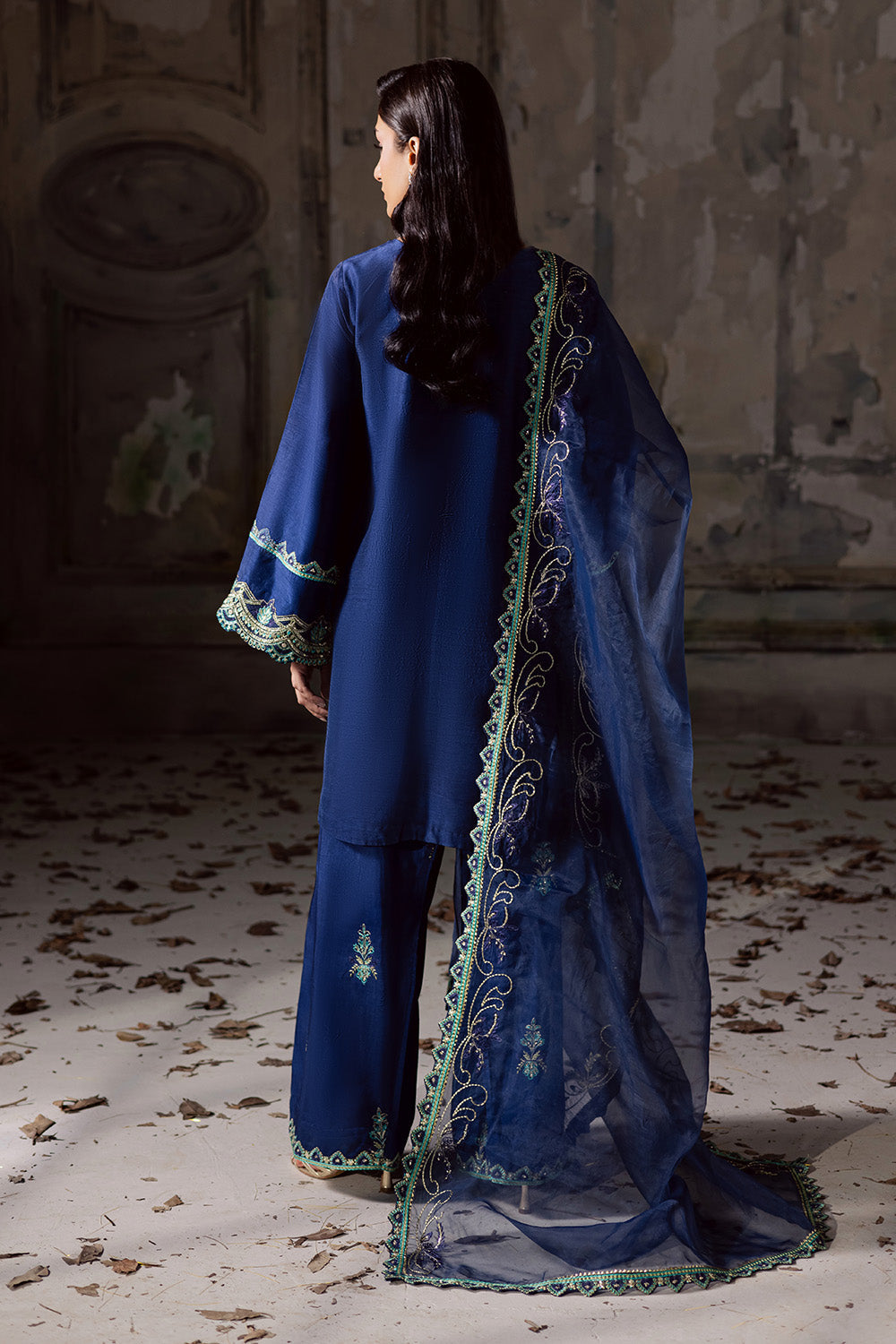 Maryum N Maria | Zarq Festive | LAGOOM - MSS5834 - by Libasekhas UK - Registered Vendor of : Maryum N Maria - 100% Original Designer Dress