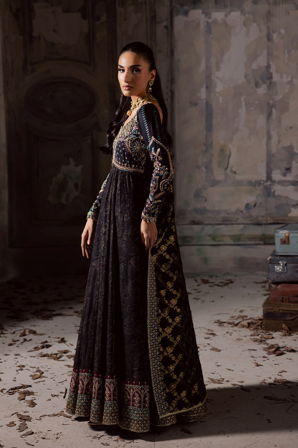 Maryum N Maria | Zarq Festive | MUSY - MSS5835 - by Libasekhas UK - Registered Vendor of : Maryum N Maria - 100% Original Designer Dress