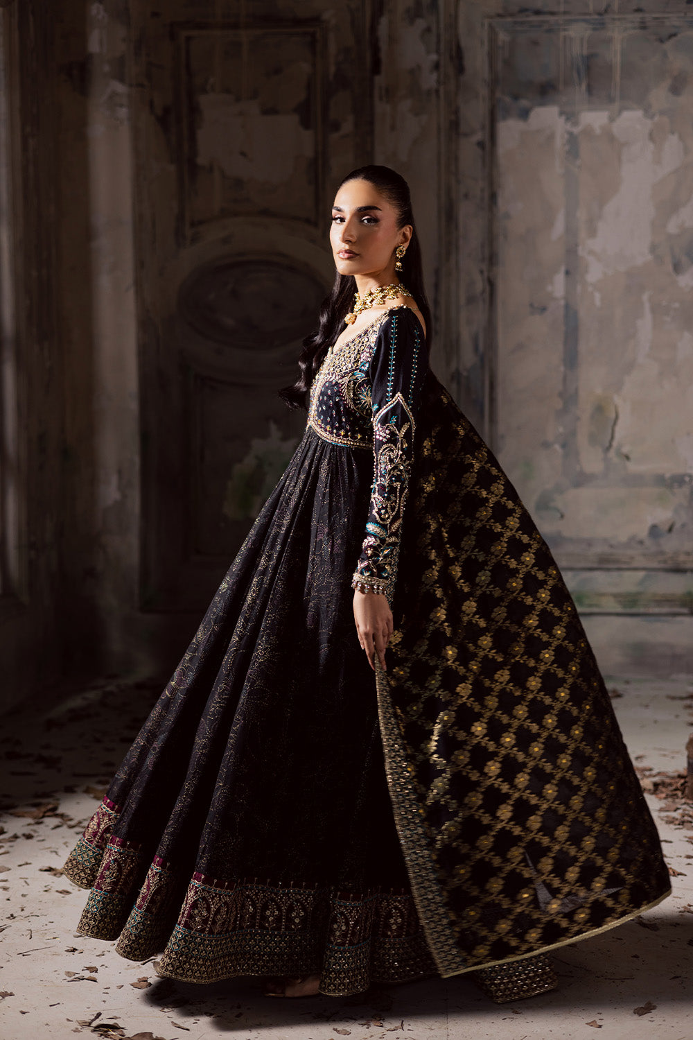 Maryum N Maria | Zarq Festive | MUSY - MSS5835 - by Libasekhas UK - Registered Vendor of : Maryum N Maria - 100% Original Designer Dress