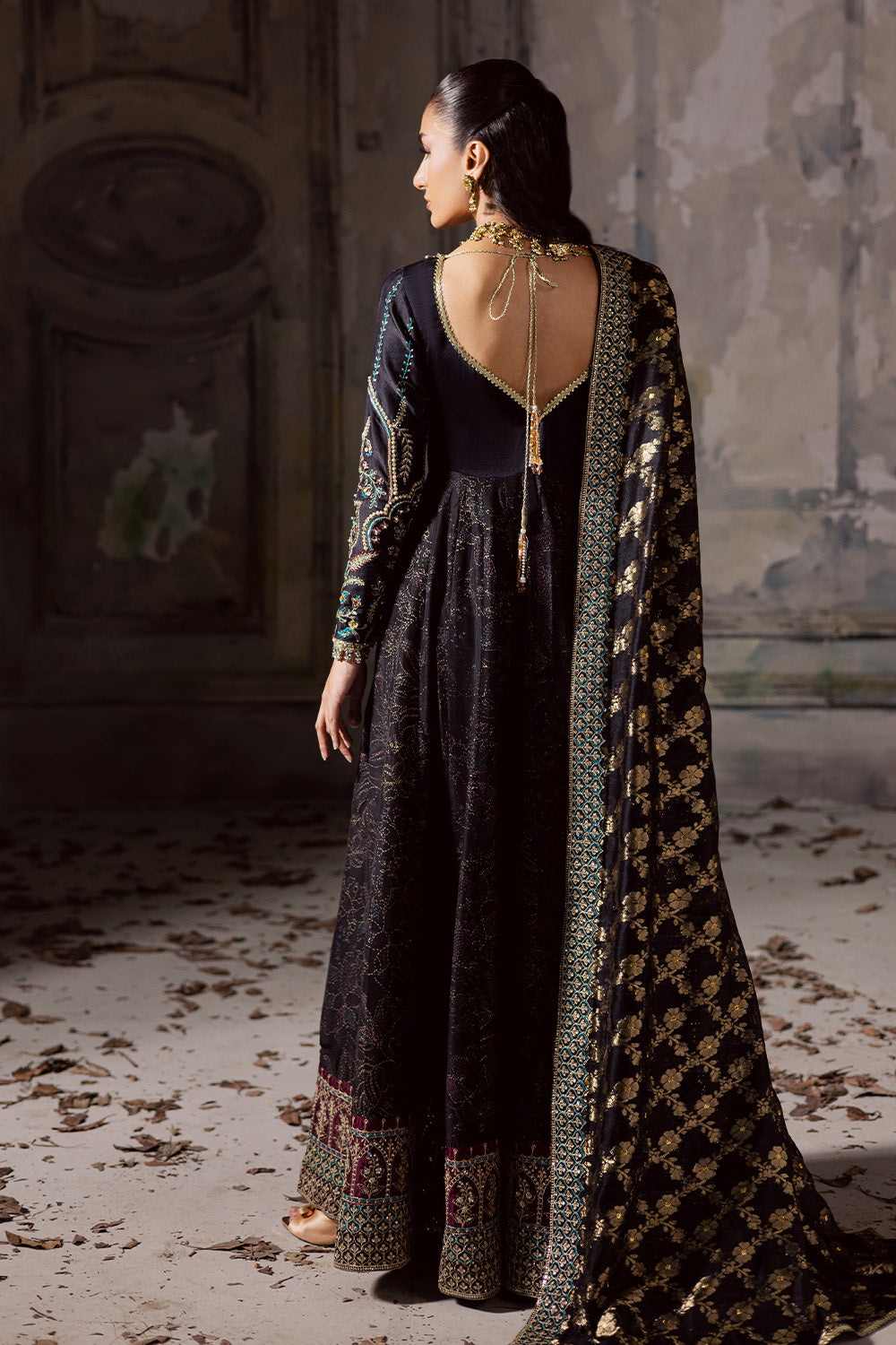 Maryum N Maria | Zarq Festive | MUSY - MSS5835 - by Libasekhas UK - Registered Vendor of : Maryum N Maria - 100% Original Designer Dress