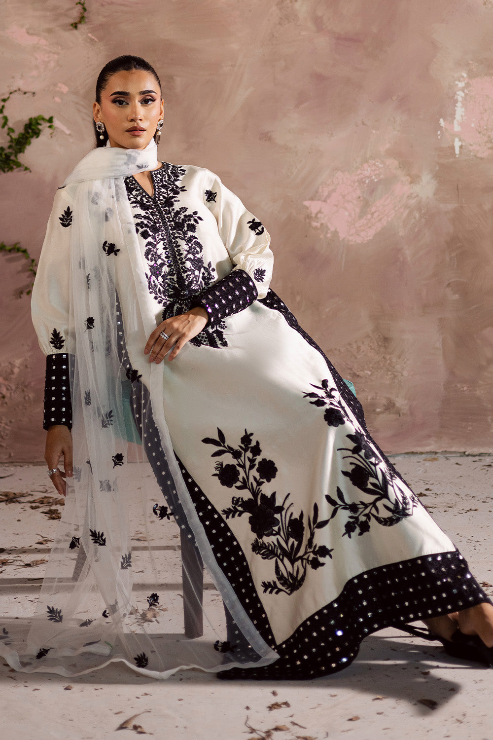 Maryum N Maria | Zarq Festive | SEPHORAA - MSS5838 - by Libasekhas UK - Registered Vendor of : Maryum N Maria - 100% Original Designer Dress