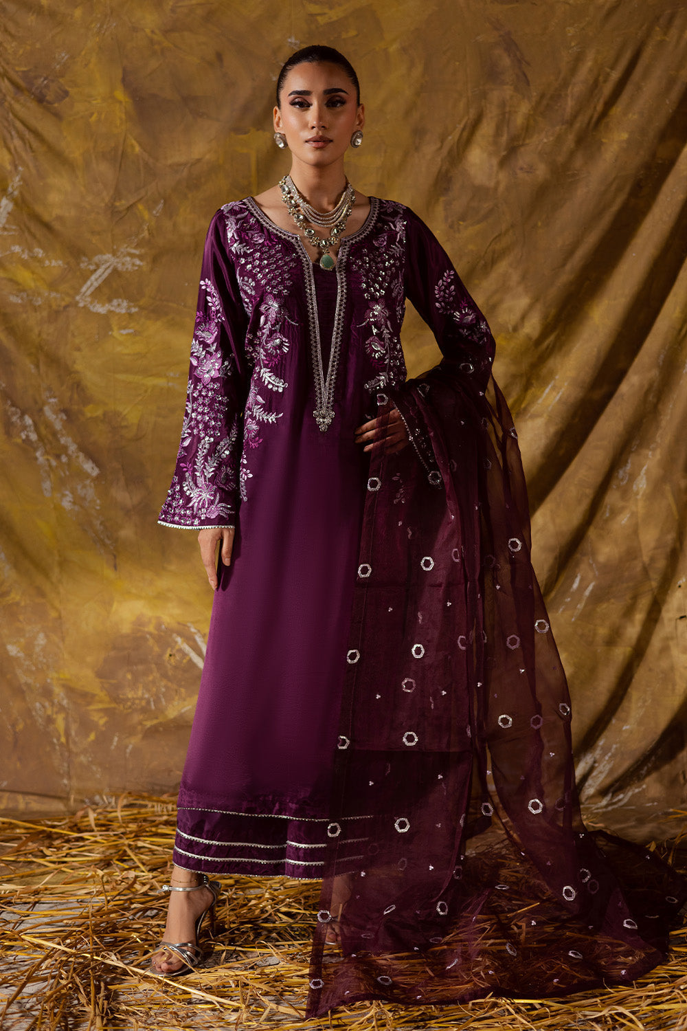 Maryum N Maria | Zarq Festive | ELAAN - MSS5839 - by Libasekhas UK - Registered Vendor of : Maryum N Maria - 100% Original Designer Dress