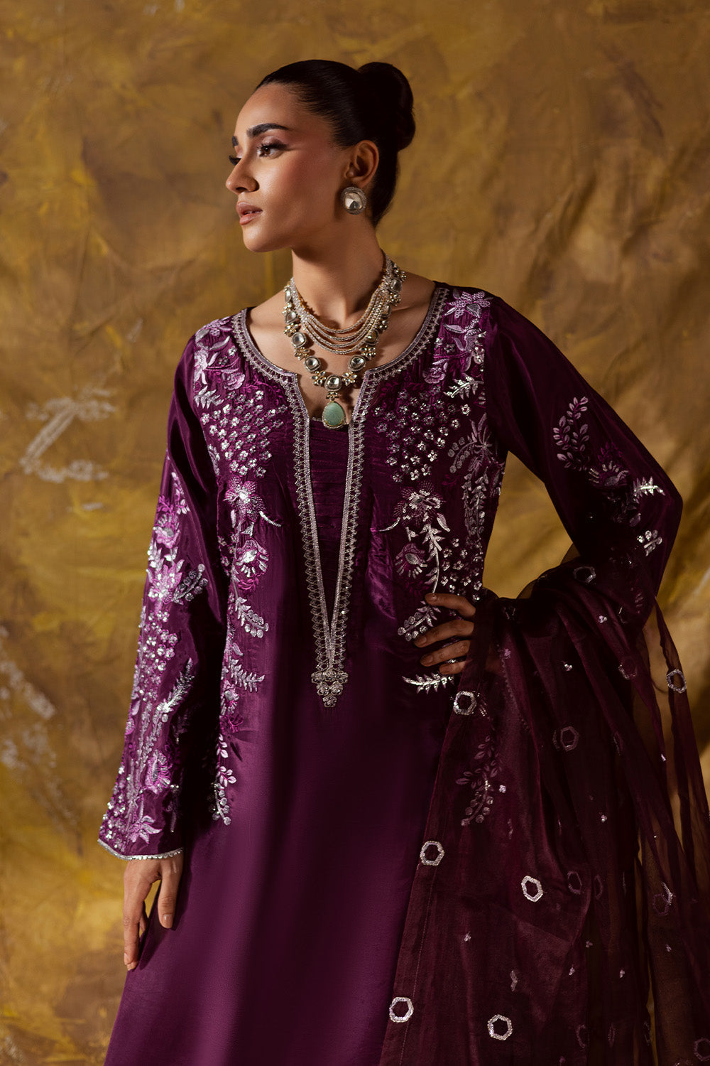 Maryum N Maria | Zarq Festive | ELAAN - MSS5839 - by Libasekhas UK - Registered Vendor of : Maryum N Maria - 100% Original Designer Dress