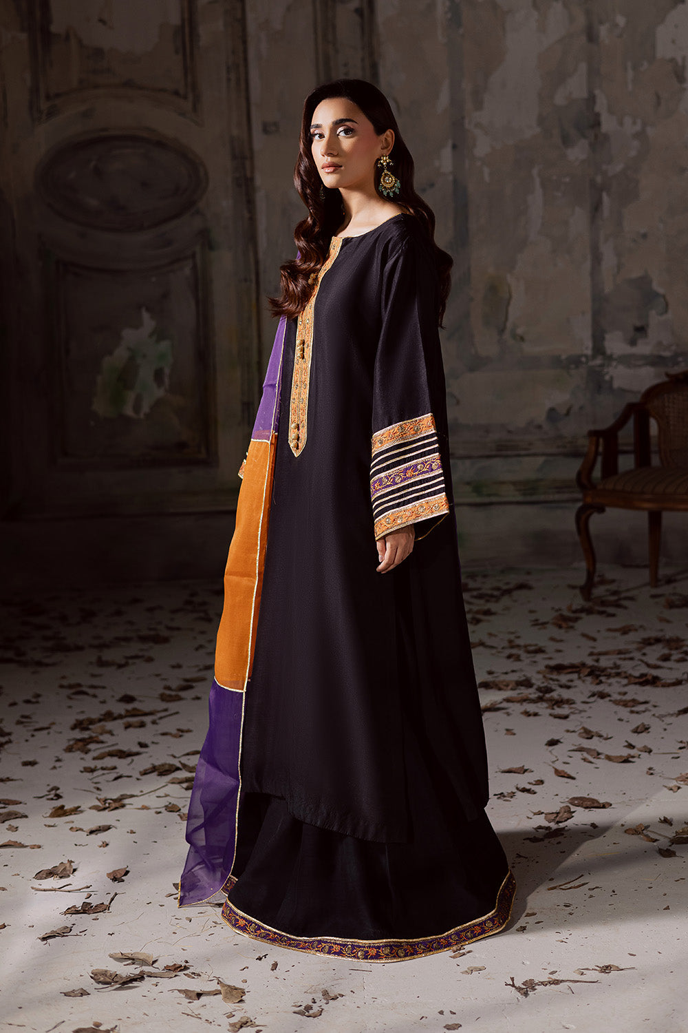 Maryum N Maria | Zarq Festive | OPHERAA - MSS5841 - by Libasekhas UK - Registered Vendor of : Maryum N Maria - 100% Original Designer Dress