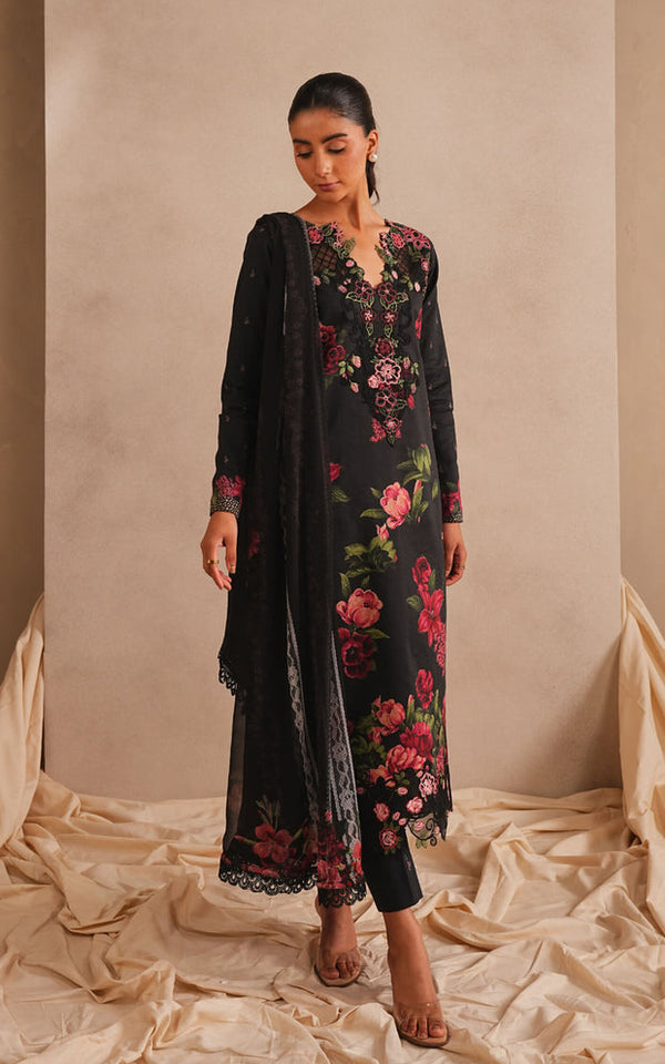 Asifa and Nabeel | Meraki SUmmer 26 | Azure Bloom MSSL-07 - by Libasekhas UK - Registered Vendor of : Asifa and Nabeel - 100% Original Designer Dress