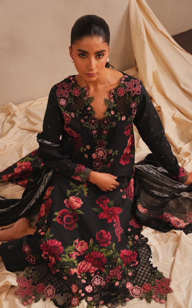 Asifa and Nabeel | Meraki SUmmer 26 | Azure Bloom MSSL-07 - by Libasekhas UK - Registered Vendor of : Asifa and Nabeel - 100% Original Designer Dress