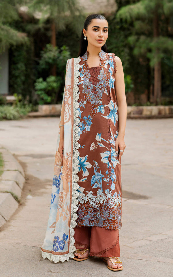 Asifa and Nabeel | Meraki SUmmer 26 | Sun-Kissed Sand MSSL-08 - by Libasekhas UK - Registered Vendor of : Asifa and Nabeel - 100% Original Designer Dress