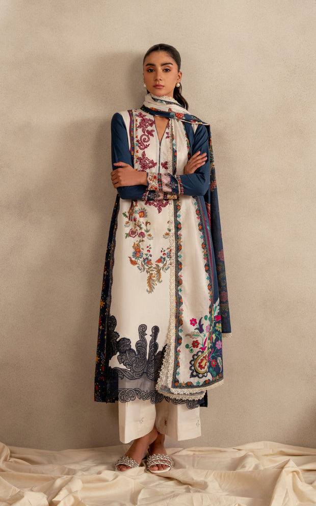 Asifa and Nabeel | Meraki SUmmer 26 | Saffron Soul MSSL-10 - by Libasekhas UK - Registered Vendor of : Asifa and Nabeel - 100% Original Designer Dress