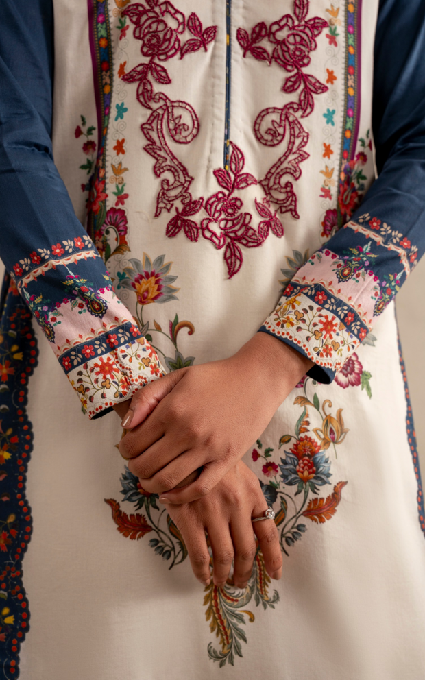 Asifa and Nabeel | Meraki SUmmer 26 | Saffron Soul MSSL-10 - by Libasekhas UK - Registered Vendor of : Asifa and Nabeel - 100% Original Designer Dress