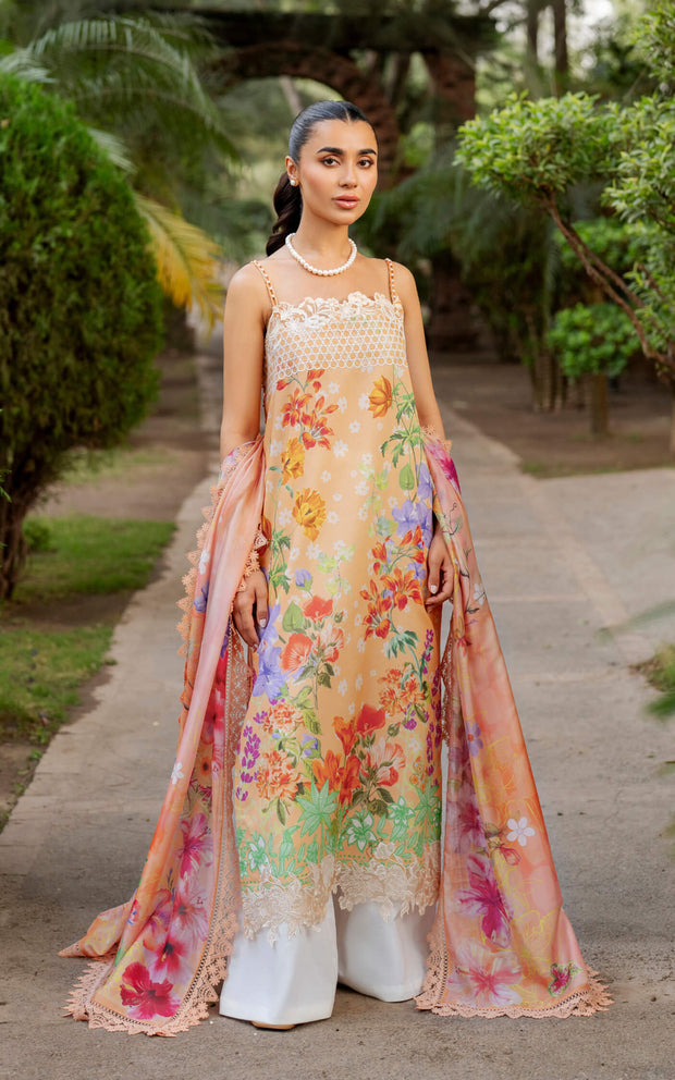 Asifa and Nabeel | Meraki SUmmer 26 | Marigold Muse MSSL-11 - by Libasekhas UK - Registered Vendor of : Asifa and Nabeel - 100% Original Designer Dress