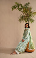 Asifa and Nabeel | Meraki SUmmer 26 | Mint Mosaic MSSL-12 - by Libasekhas UK - Registered Vendor of : Asifa and Nabeel - 100% Original Designer Dress