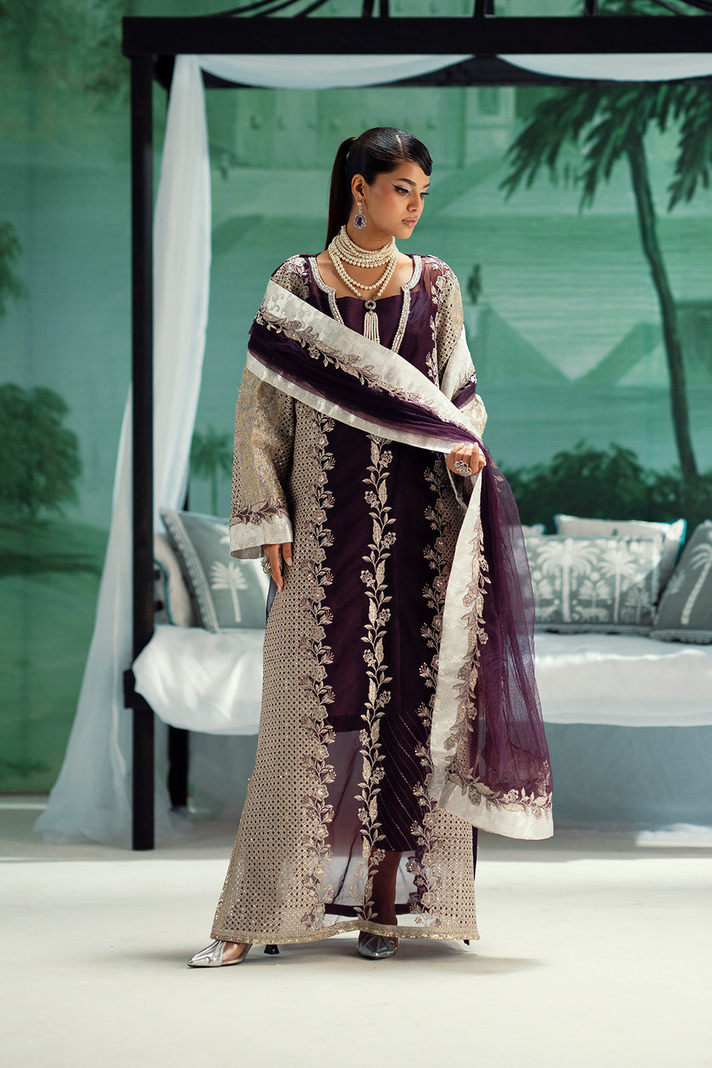 Maryum N Maria | Mushal Formals | ALIIZEE - MSU5541 - by Libasekhas UK - Registered Vendor of : Maryum N Maria - 100% Original Designer Dress