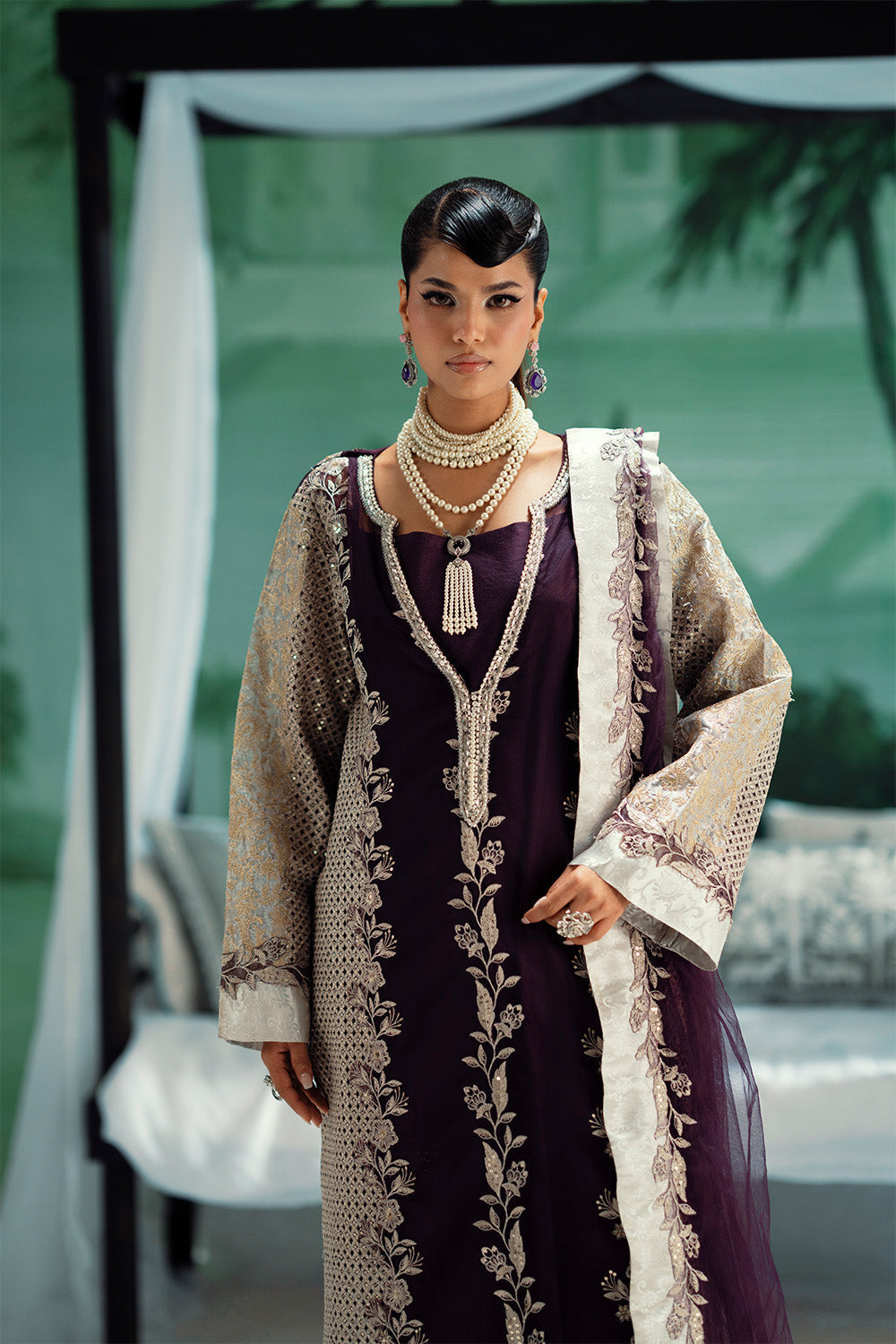 Maryum N Maria | Mushal Formals | ALIIZEE - MSU5541 - by Libasekhas UK - Registered Vendor of : Maryum N Maria - 100% Original Designer Dress