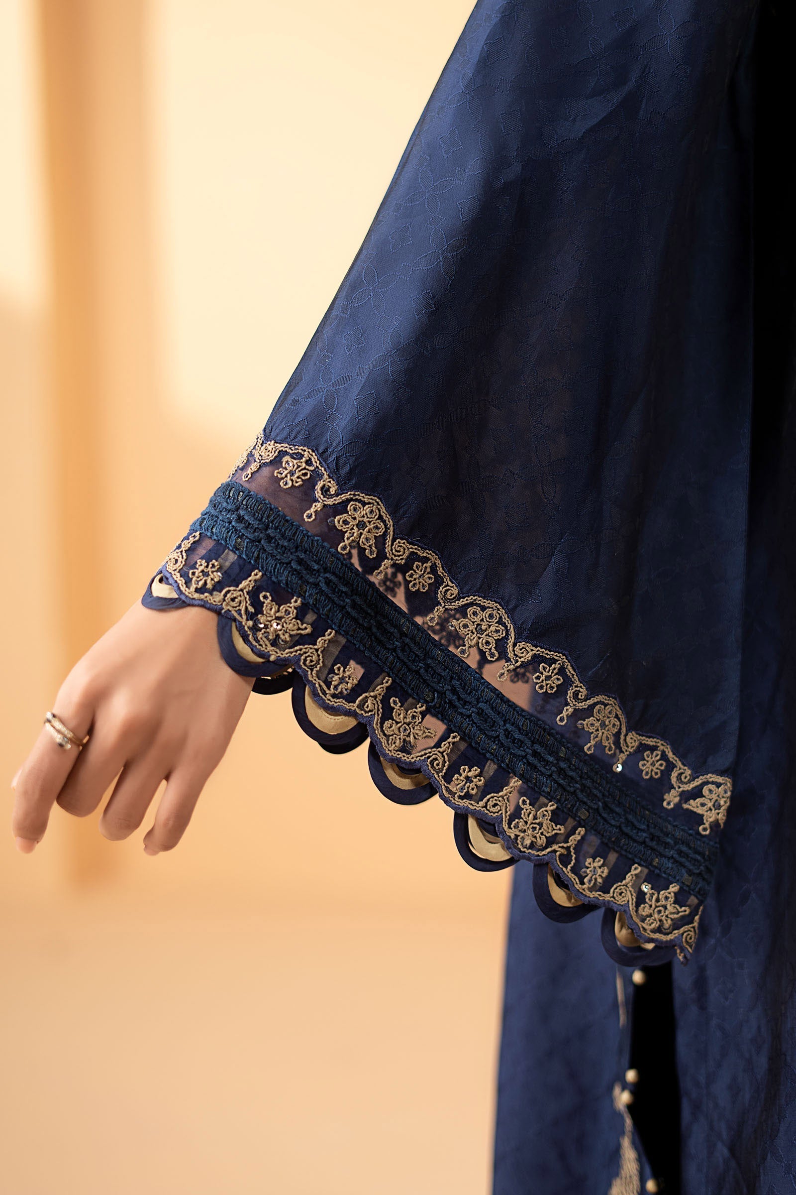 Maria B | Luxury Formals | MST-EF26-11-Blue - by Libasekhas UK - Registered Vendor of : Maria B - 100% Original Designer Dress