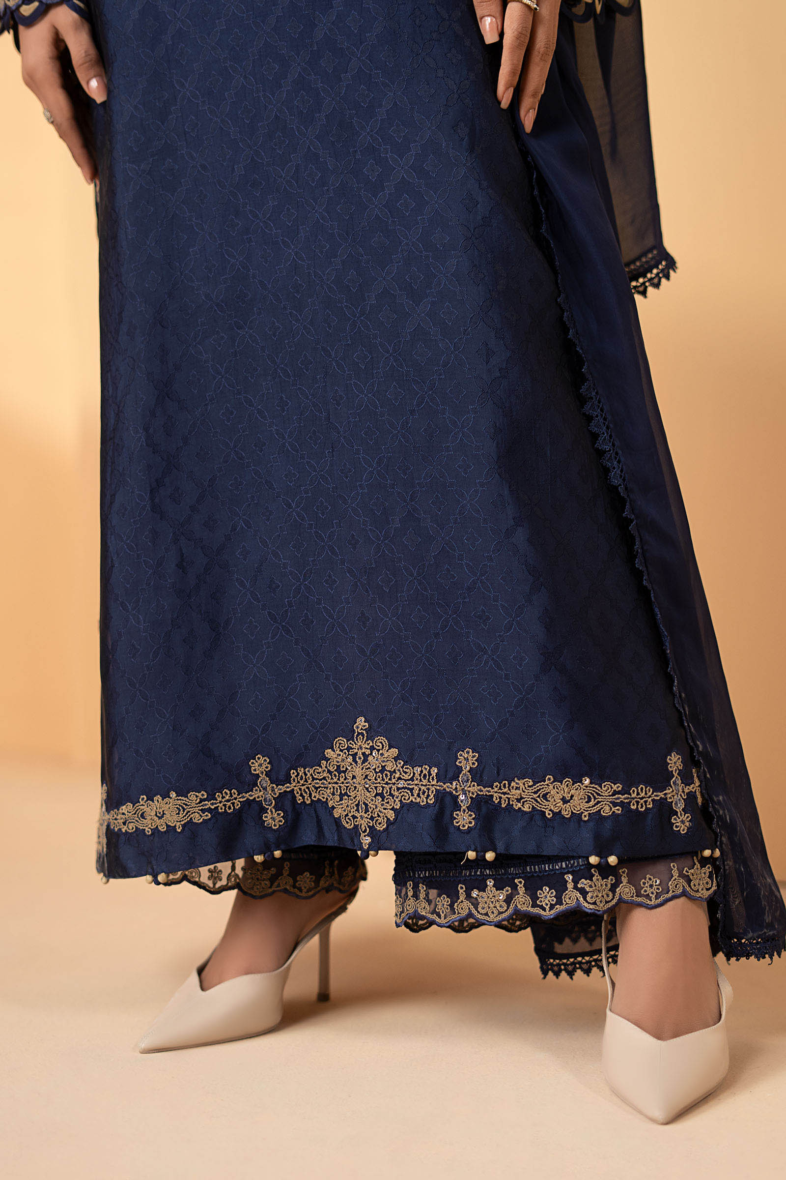 Maria B | Luxury Formals | MST-EF26-11-Blue - by Libasekhas UK - Registered Vendor of : Maria B - 100% Original Designer Dress