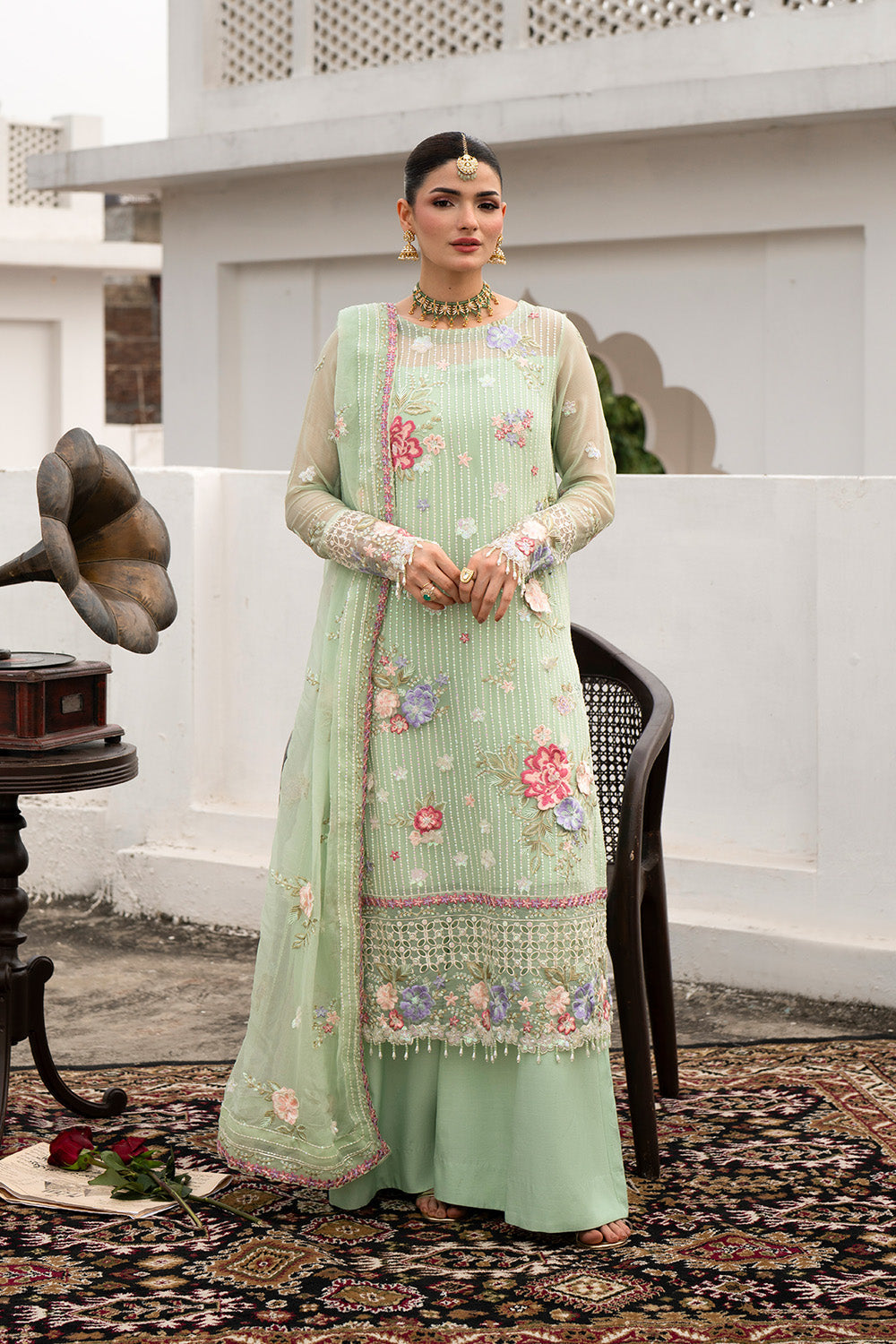Maryum n Maria | Farda Formals | ZUMRUT - by Libasekhas UK - Registered Vendor of : Maryum n Maria - 100% Original Designer Dress