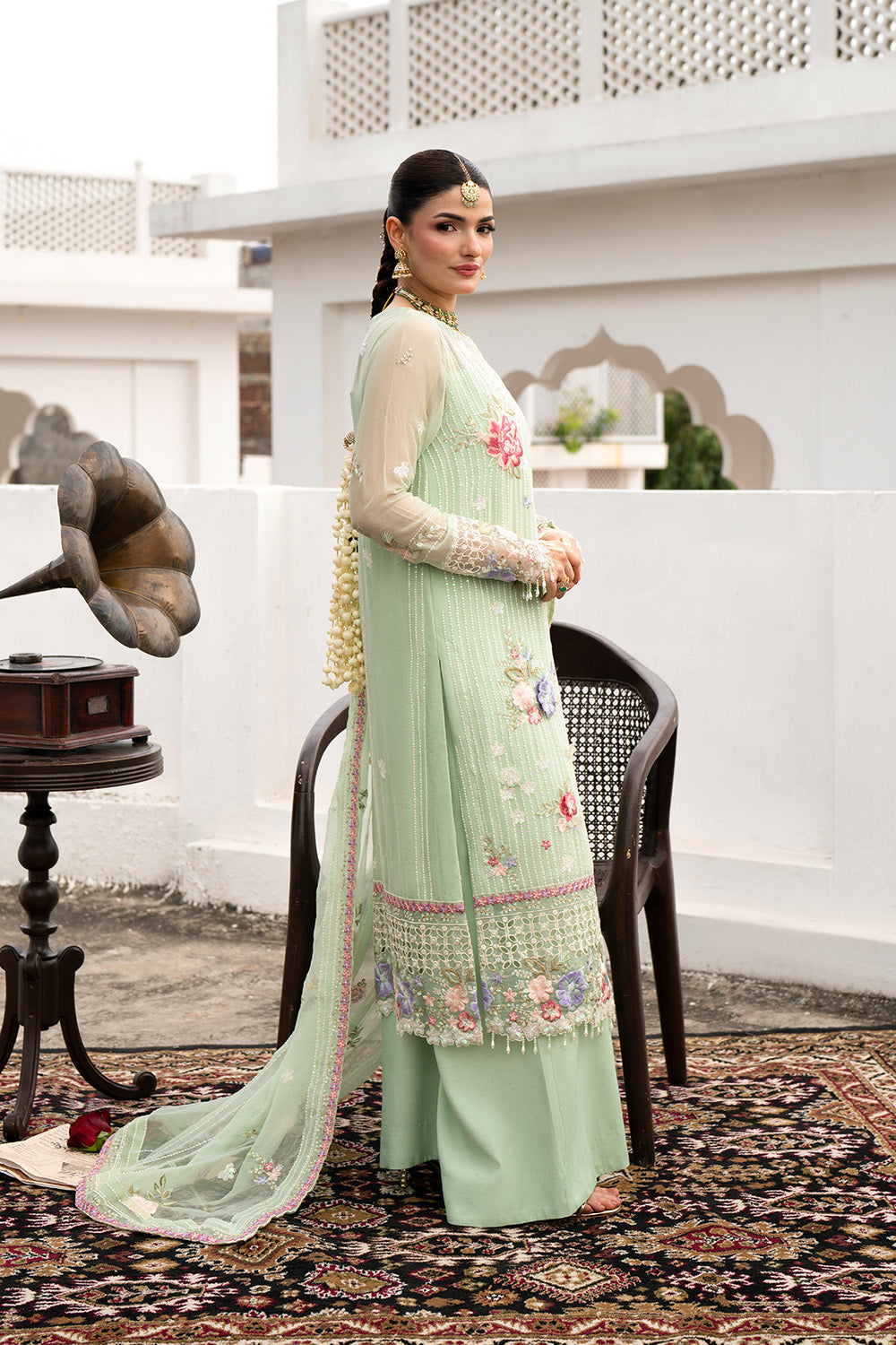 Maryum n Maria | Farda Formals | ZUMRUT - by Libasekhas UK - Registered Vendor of : Maryum n Maria - 100% Original Designer Dress