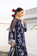 Maryum n Maria | Farda Formals | LACIVERT - by Libasekhas UK - Registered Vendor of : Maryum n Maria - 100% Original Designer Dress