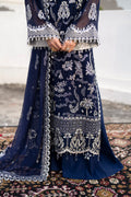 Maryum n Maria | Farda Formals | LACIVERT - by Libasekhas UK - Registered Vendor of : Maryum n Maria - 100% Original Designer Dress