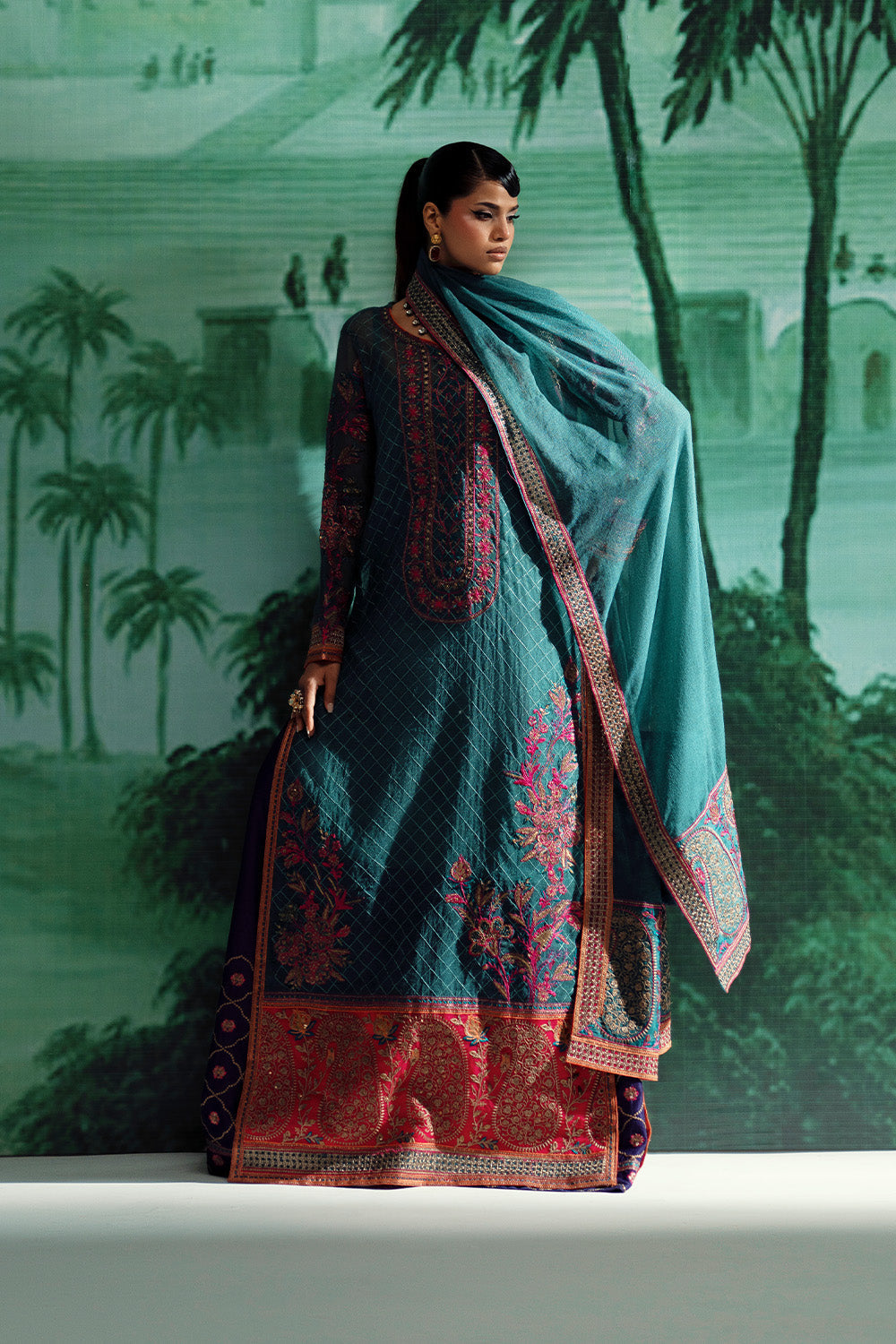 Maryum N Maria | Mushal Formals | AMEELIE - MSU5542 - by Libasekhas UK - Registered Vendor of : Maryum N Maria - 100% Original Designer Dress