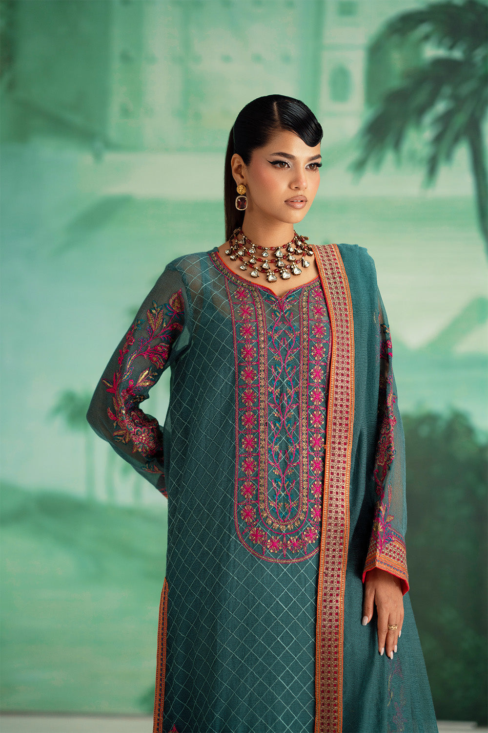 Maryum N Maria | Mushal Formals | AMEELIE - MSU5542 - by Libasekhas UK - Registered Vendor of : Maryum N Maria - 100% Original Designer Dress
