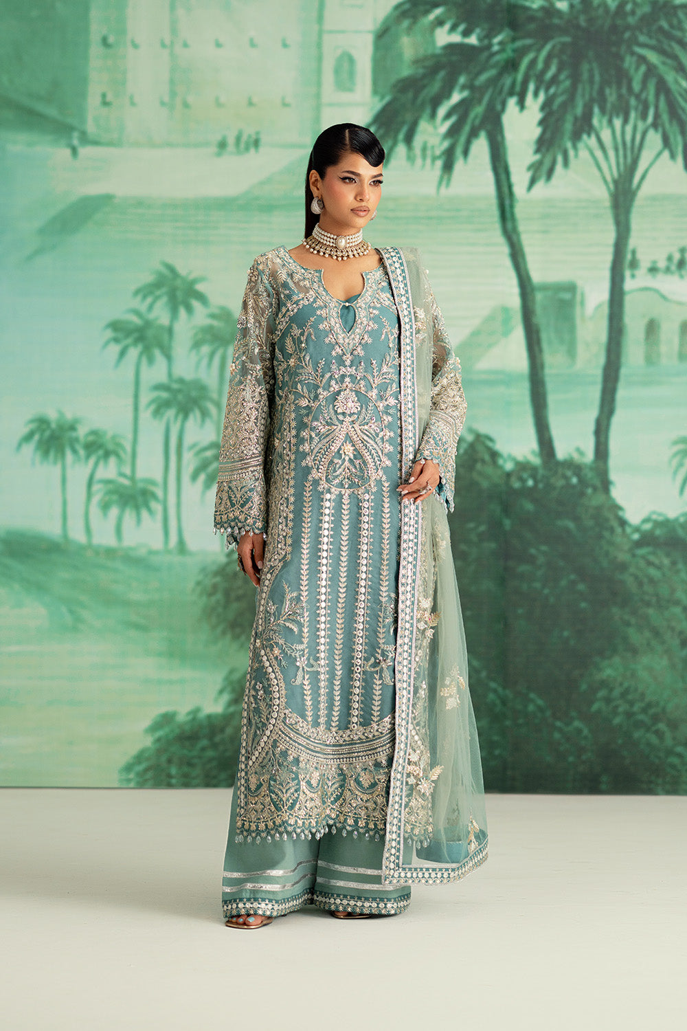 Maryum N Maria | Mushal Formals | GENEVIEVE - MSU5545 - by Libasekhas UK - Registered Vendor of : Maryum N Maria - 100% Original Designer Dress