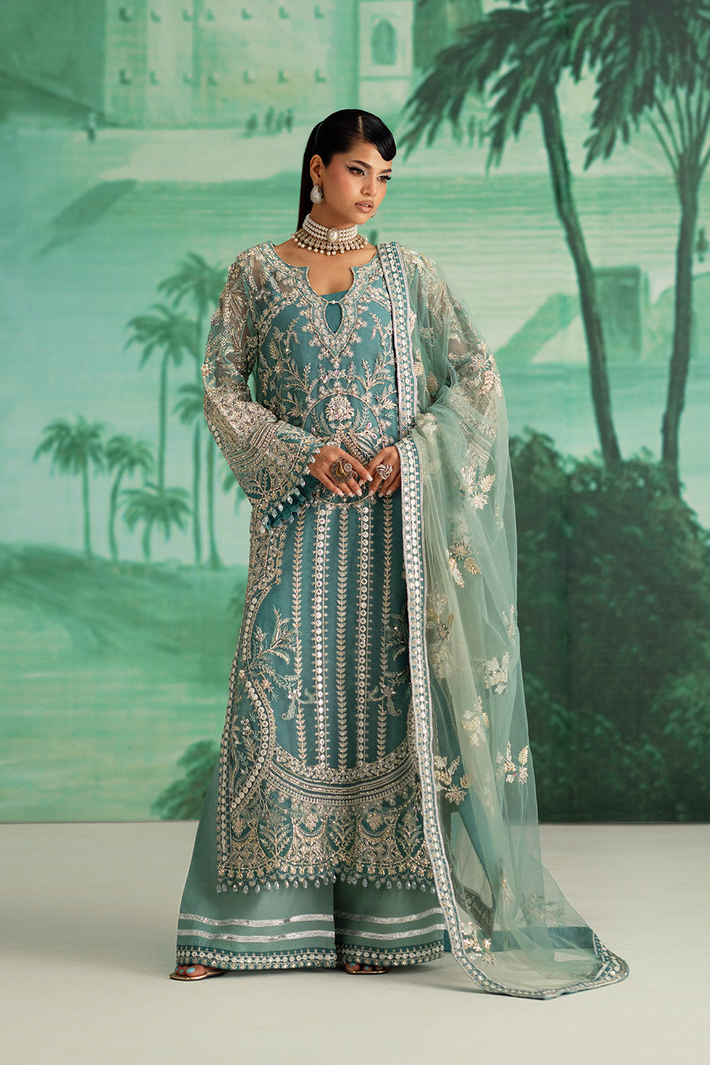 Maryum N Maria | Mushal Formals | GENEVIEVE - MSU5545 - by Libasekhas UK - Registered Vendor of : Maryum N Maria - 100% Original Designer Dress