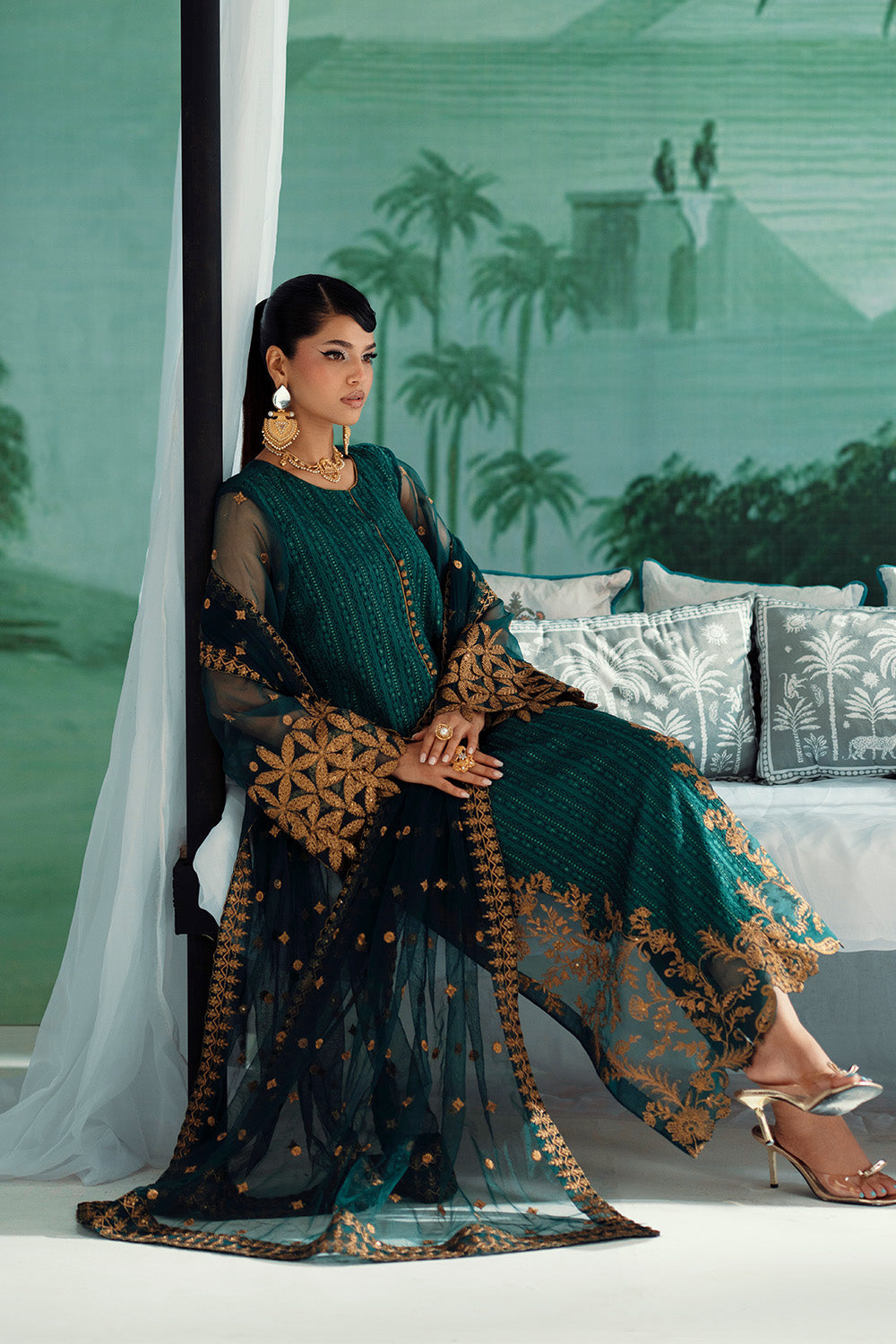 Maryum N Maria | Mushal Formals | SEPHORA - MSU5547 - by Libasekhas UK - Registered Vendor of : Maryum N Maria - 100% Original Designer Dress
