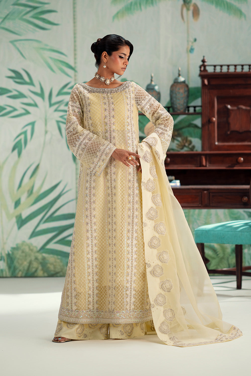 Maryum N Maria | Mushal Formals | YVONNE - MSU5549 - by Libasekhas UK - Registered Vendor of : Maryum N Maria - 100% Original Designer Dress