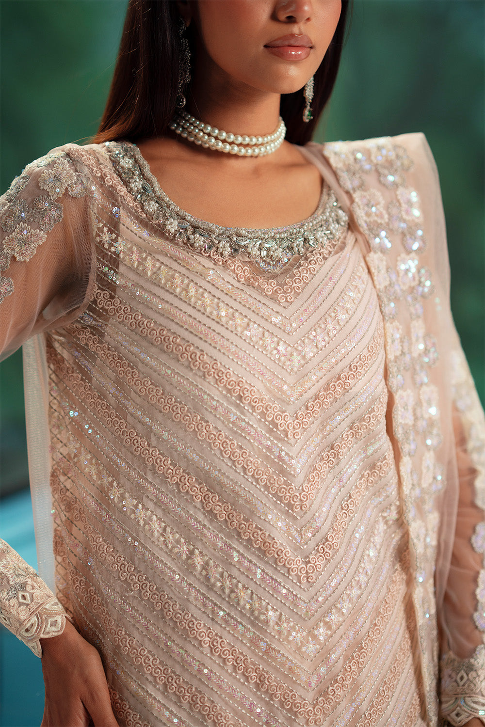 Maryum N Maria | Mushal Formals | CHARLENE - MSU5551 - by Libasekhas UK - Registered Vendor of : Maryum N Maria - 100% Original Designer Dress