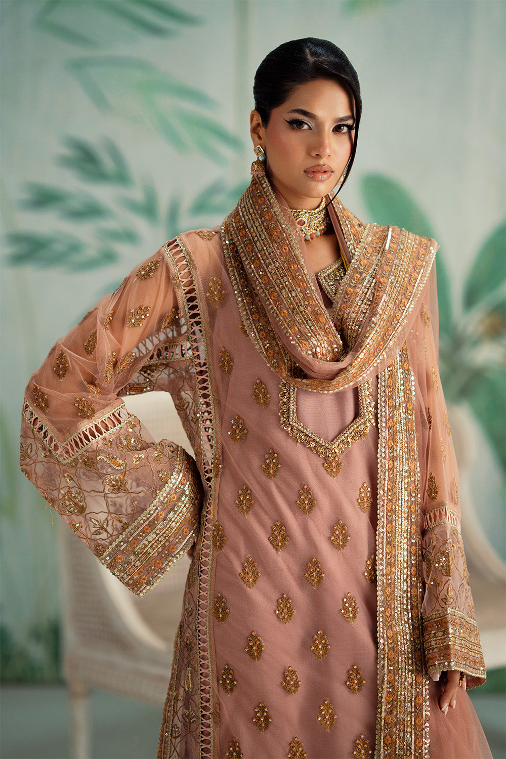 Maryum N Maria | Mushal Formals | NATHALIE - MSU5555 - by Libasekhas UK - Registered Vendor of : Maryum N Maria - 100% Original Designer Dress