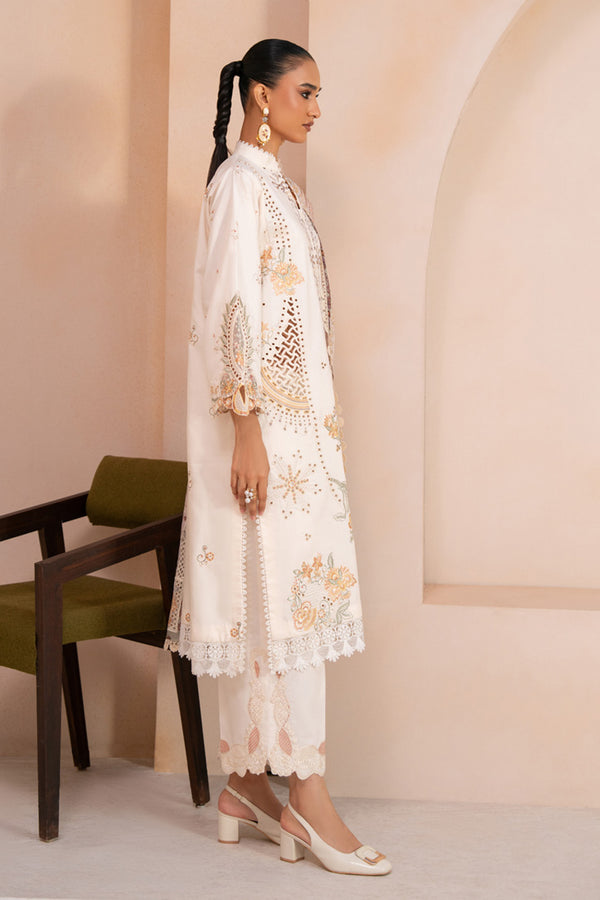 Marjjan | Amani Luxe | MSV-03 B (OFF WHITE) - by Libasekhas UK - Registered Vendor of : Marjjan - 100% Original Designer Dress