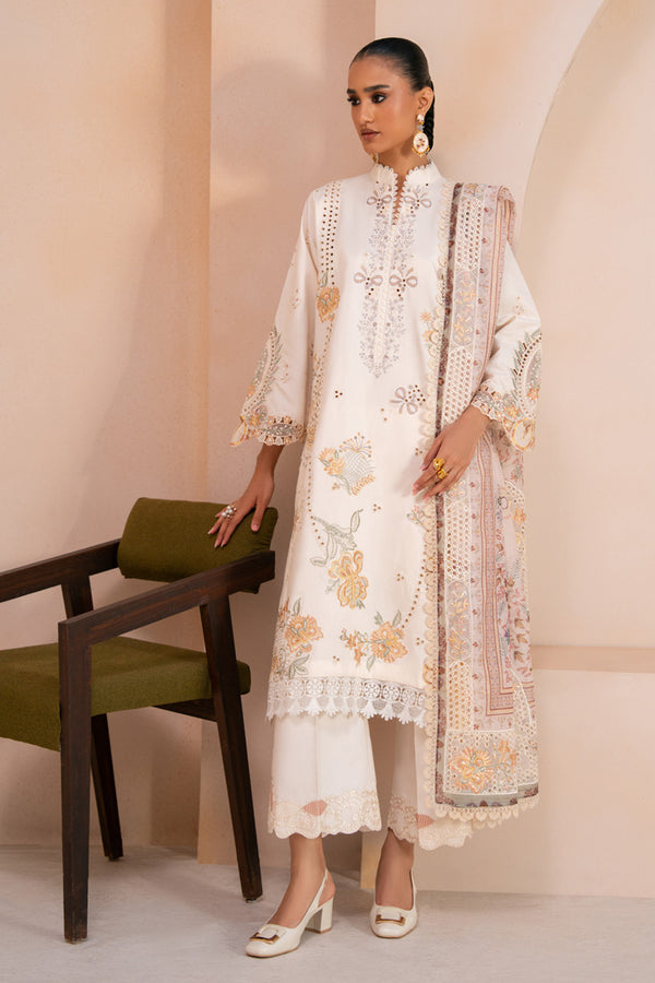 Marjjan | Amani Luxe | MSV-03 B (OFF WHITE) - by Libasekhas UK - Registered Vendor of : Marjjan - 100% Original Designer Dress