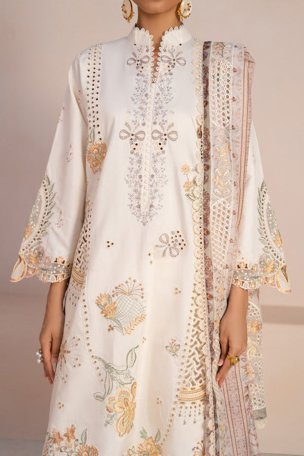 Marjjan | Amani Luxe | MSV-03 B (OFF WHITE) - by Libasekhas UK - Registered Vendor of : Marjjan - 100% Original Designer Dress