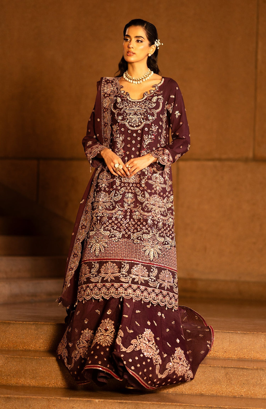 Emaan Adeel | Casabella Wedding Formals | ADIBA - by - Libasekhas UK - Registered Vendor of : Emaan Adeel - 100% Original Designer Dresss