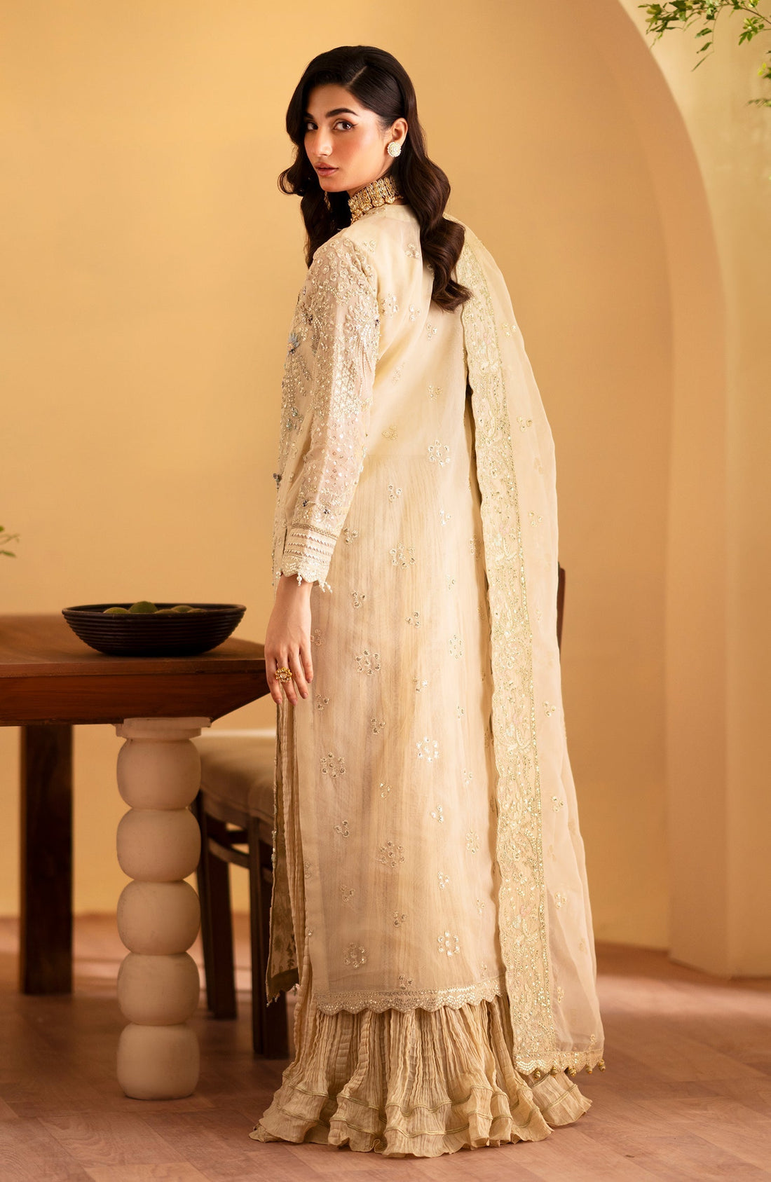 Emaan Adeel | Romansiyyah Luxury Formals 24 | Zafia - by - Libasekhas UK - Registered Vendor of : Emaan Adeel - 100% Original Designer Dresss