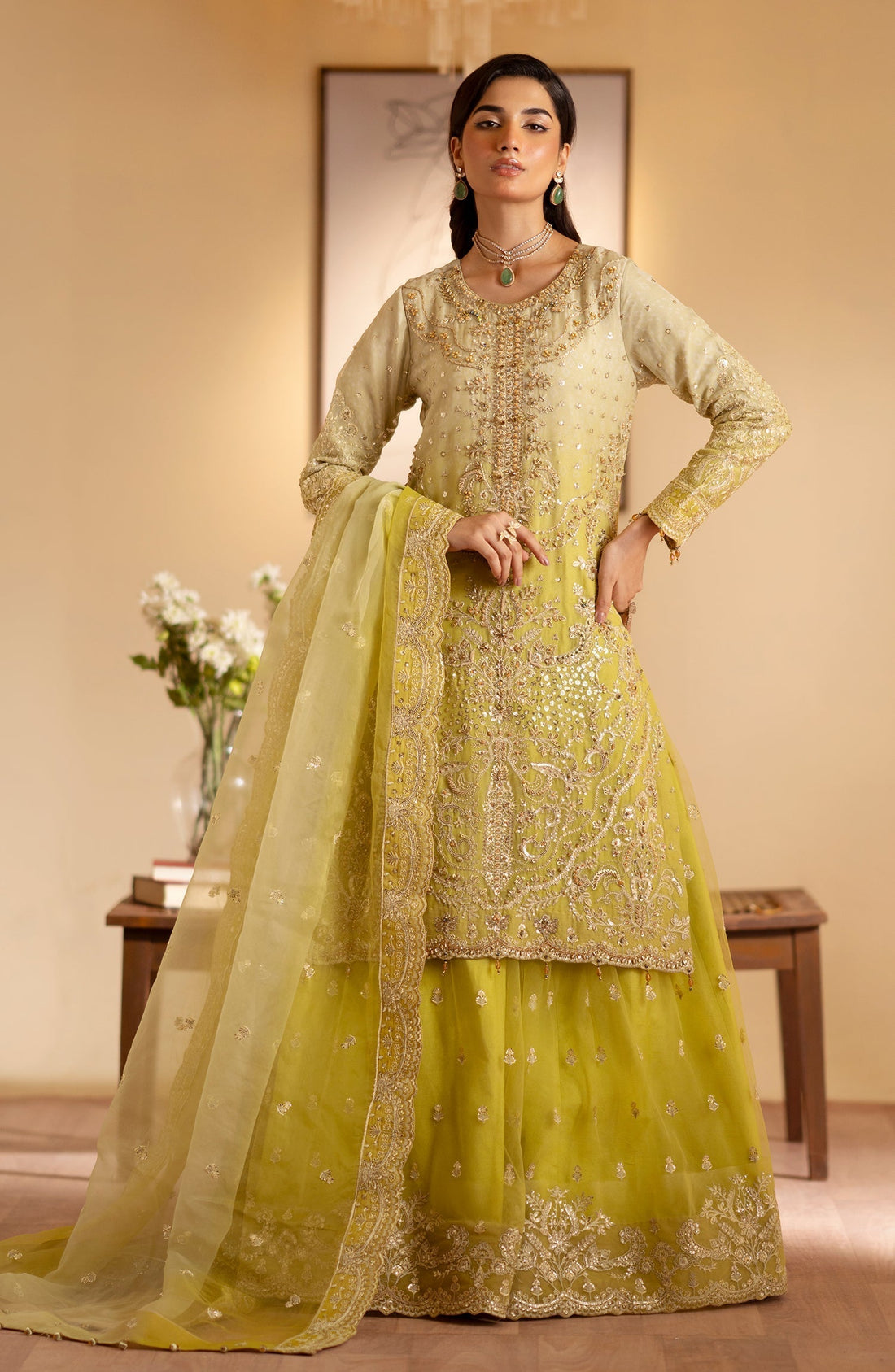 Emaan Adeel | Romansiyyah Luxury Formals 24 | Sabian - by - Libasekhas UK - Registered Vendor of : Emaan Adeel - 100% Original Designer Dresss