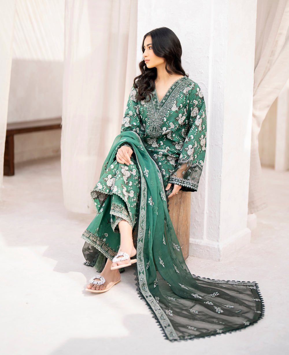 Xenia Formals | Summer Soiree Lawn | TAAMASI HARA - by - Libasekhas UK - Registered Vendor of : Xenia Formals - 100% Original Designer Dresss