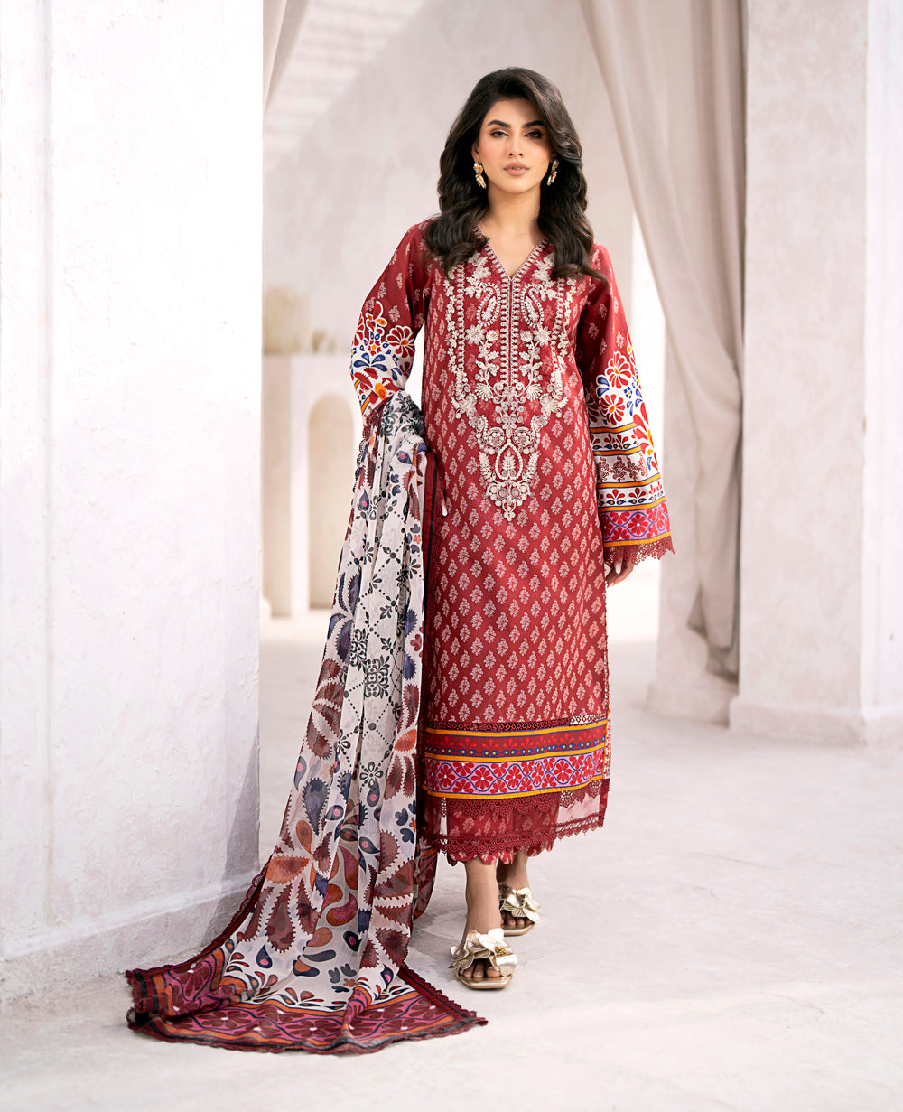 Xenia Formals | Summer Soiree Lawn | TROPEZ - by - Libasekhas UK - Registered Vendor of : Xenia Formals - 100% Original Designer Dresss