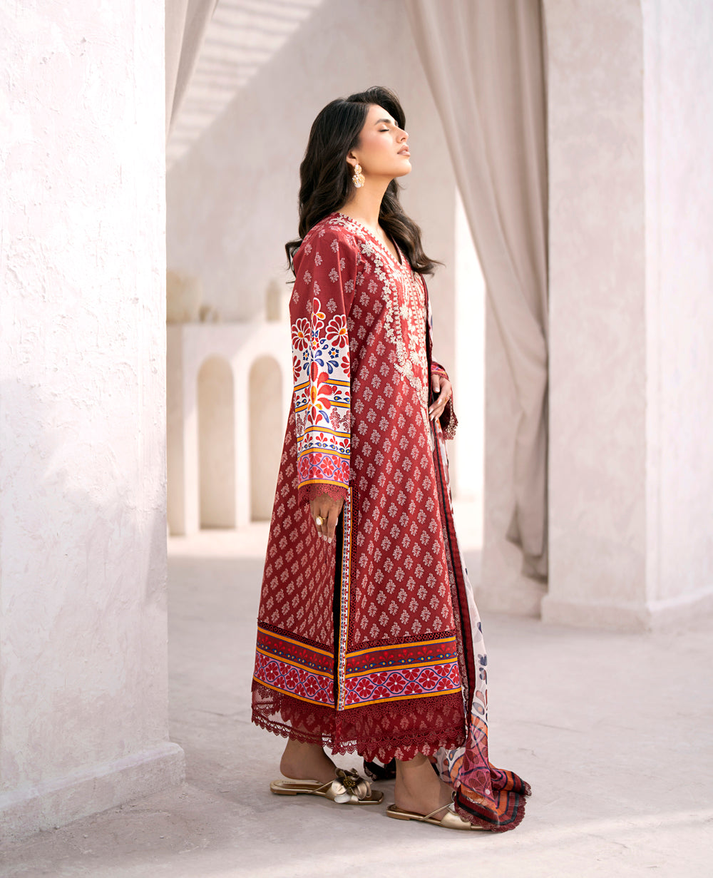 Xenia Formals | Summer Soiree Lawn | TROPEZ - by - Libasekhas UK - Registered Vendor of : Xenia Formals - 100% Original Designer Dresss