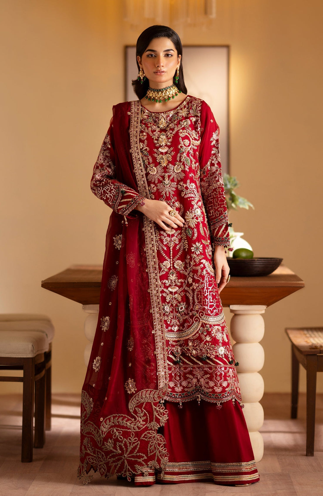 Emaan Adeel | Romansiyyah Luxury Formals 24 | Nashwa - by - Libasekhas UK - Registered Vendor of : Emaan Adeel - 100% Original Designer Dresss