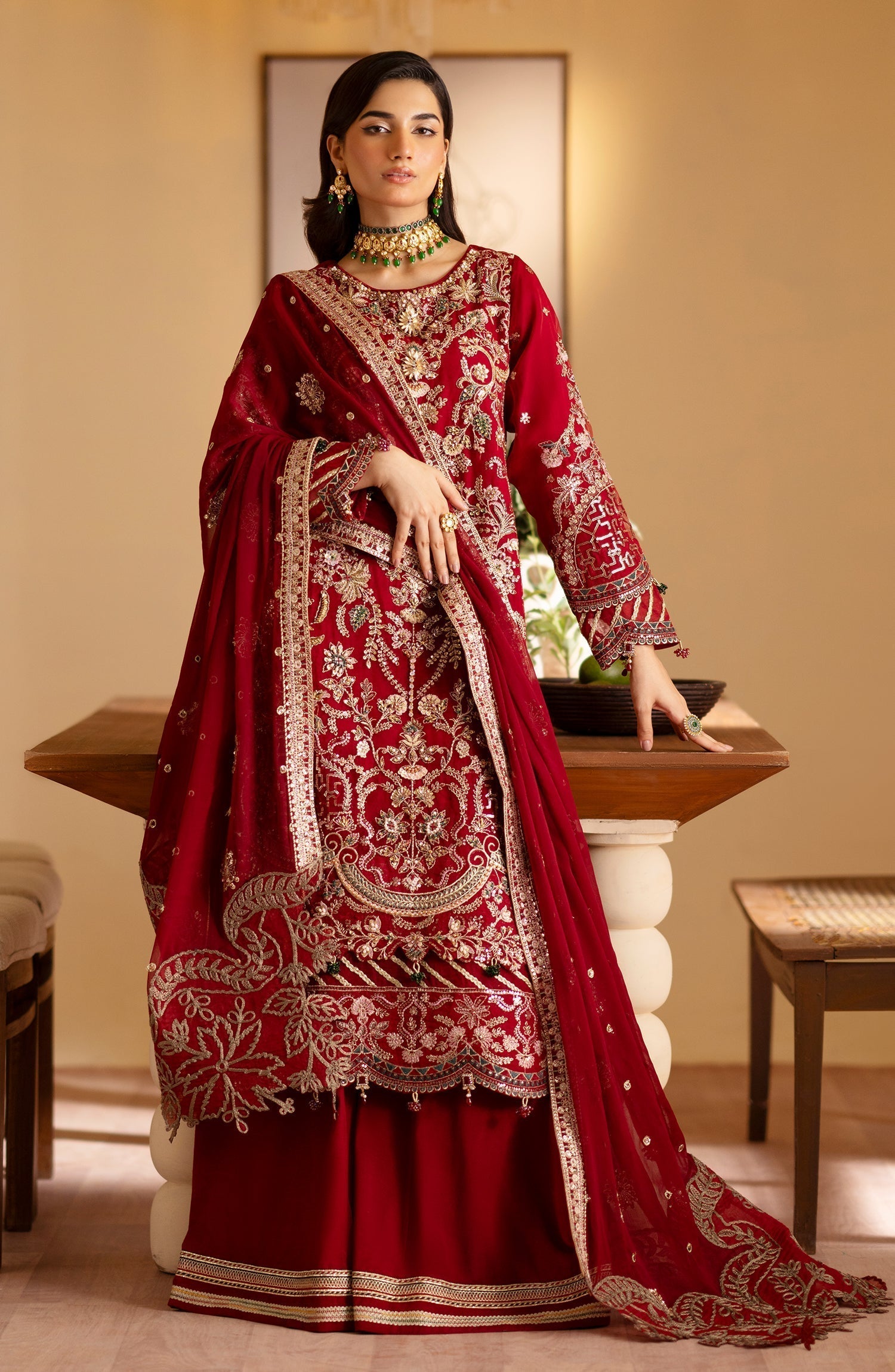 Emaan Adeel | Romansiyyah Luxury Formals 24 | Nashwa - by - Libasekhas UK - Registered Vendor of : Emaan Adeel - 100% Original Designer Dresss