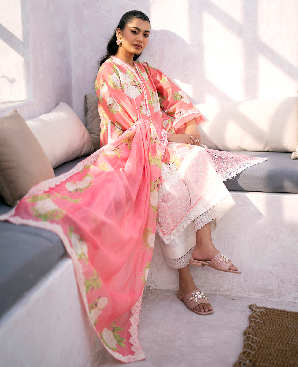 Xenia Formals | Summer Soiree Lawn | CHELLAM - by - Libasekhas UK - Registered Vendor of : Xenia Formals - 100% Original Designer Dresss