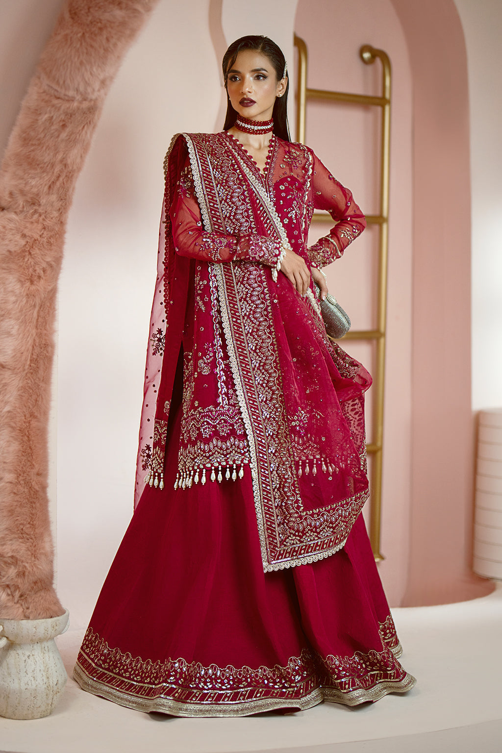Ayzel | Luminara Wedding Formals | Ruby - by - Libasekhas UK - Registered Vendor of : Ayzel - 100% Original Designer Dresss