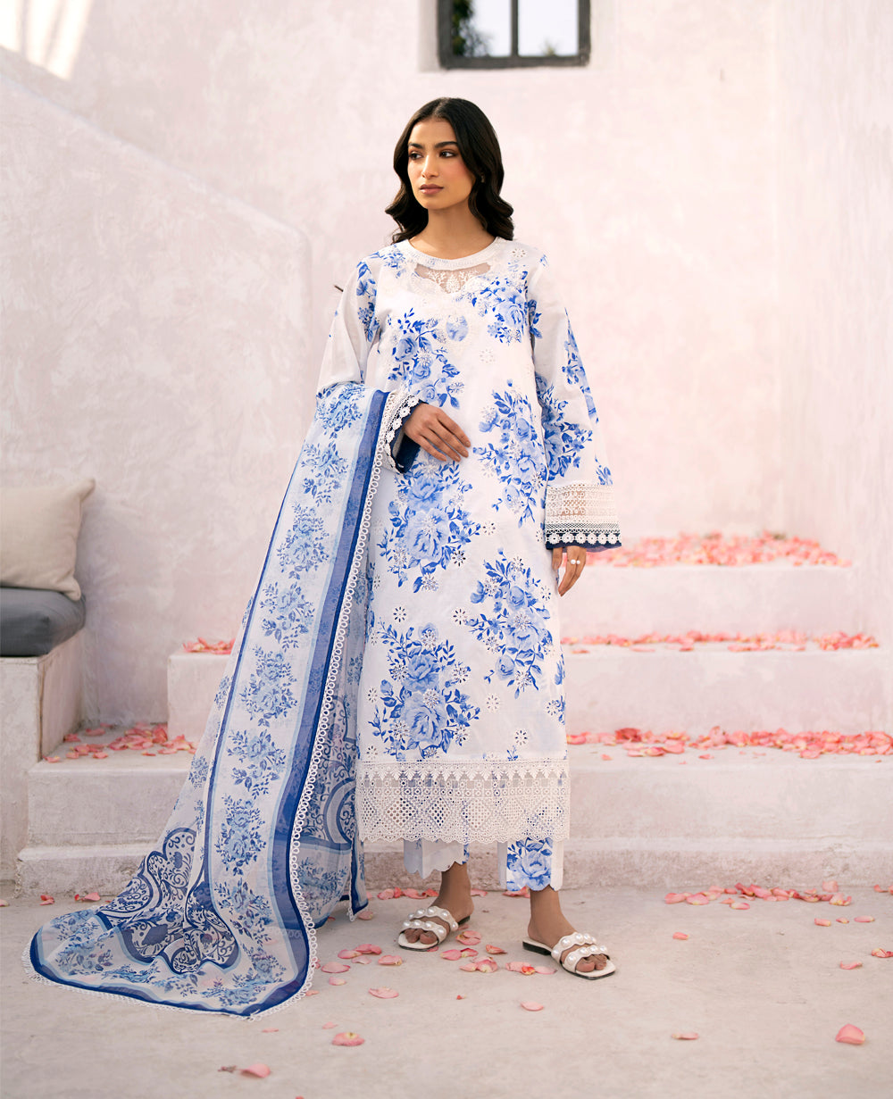 Xenia Formals | Summer Soiree Lawn | GRASSE - by - Libasekhas UK - Registered Vendor of : Xenia Formals - 100% Original Designer Dresss