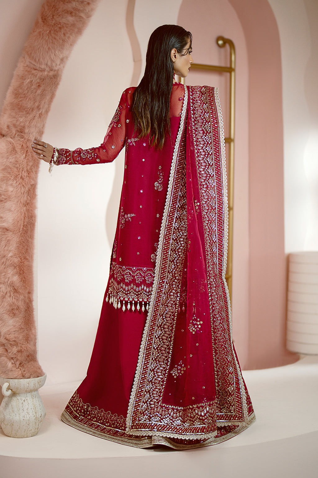 Ayzel | Luminara Wedding Formals | Ruby - by - Libasekhas UK - Registered Vendor of : Ayzel - 100% Original Designer Dresss
