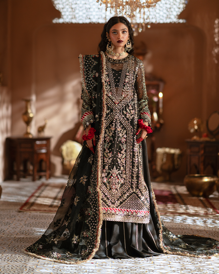 Zevk | Mughal Raniya | Chand Begum - by - Libasekhas UK - Registered Vendor of : Zevk - 100% Original Designer Dresss