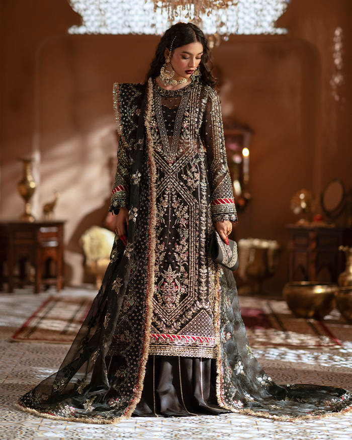 Zevk | Mughal Raniya | Chand Begum - by - Libasekhas UK - Registered Vendor of : Zevk - 100% Original Designer Dresss
